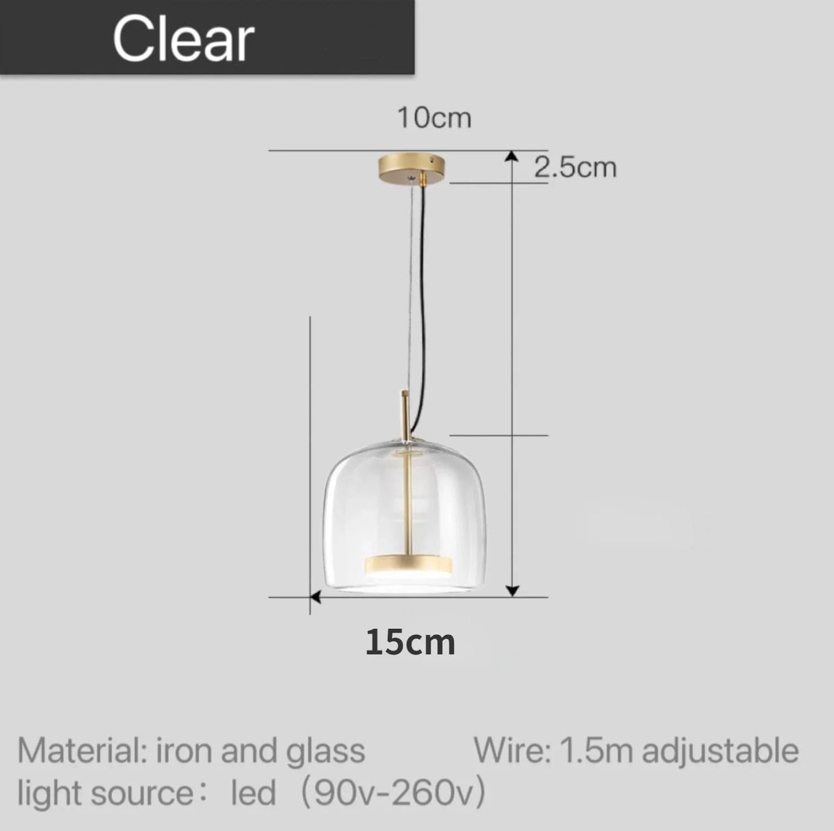 Amber Glass Pendant Light, Kitchen Island Mini Pendant Set