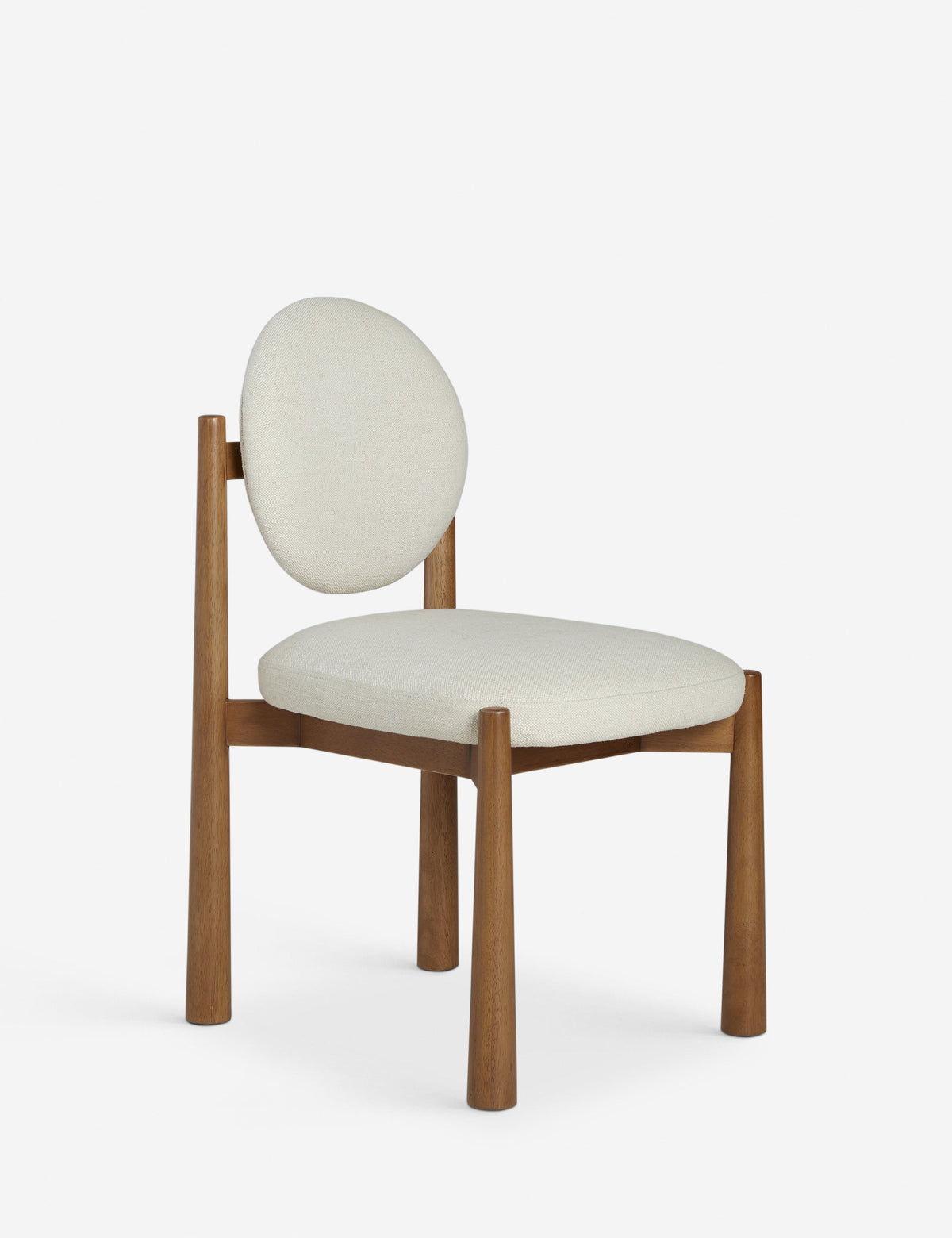 Modern Dining Chair, Wood, Velvet or Basketweave Seat