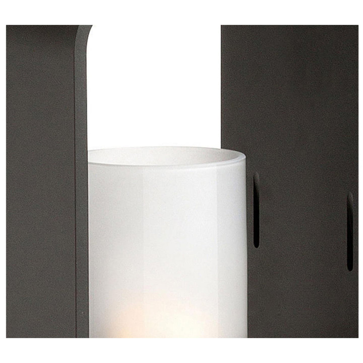 Outdoor Lantern Light, Solar or Hardwired Black Path Lamp
