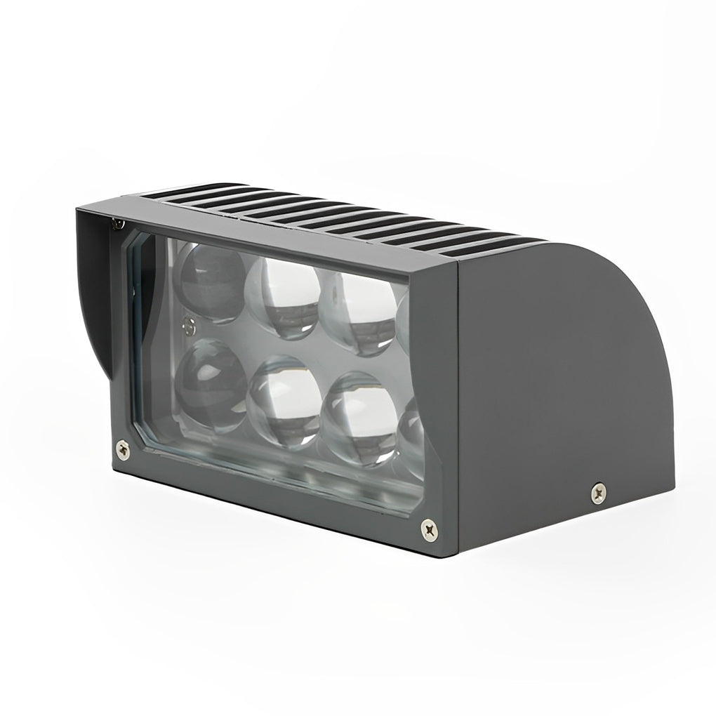 Facade Spot Light, Outdoor LED Wall Light, Gray, Waterproof