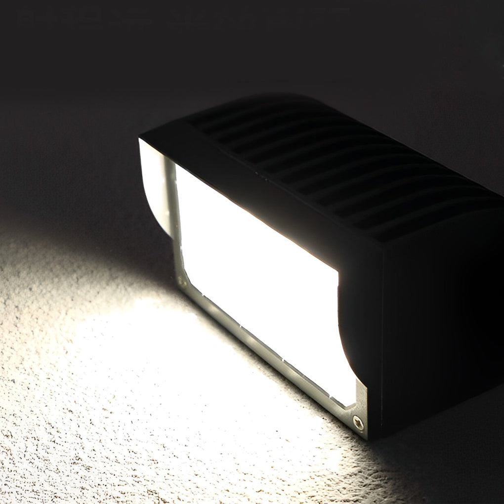 Facade Spot Light, Outdoor LED Wall Light, Gray, Waterproof