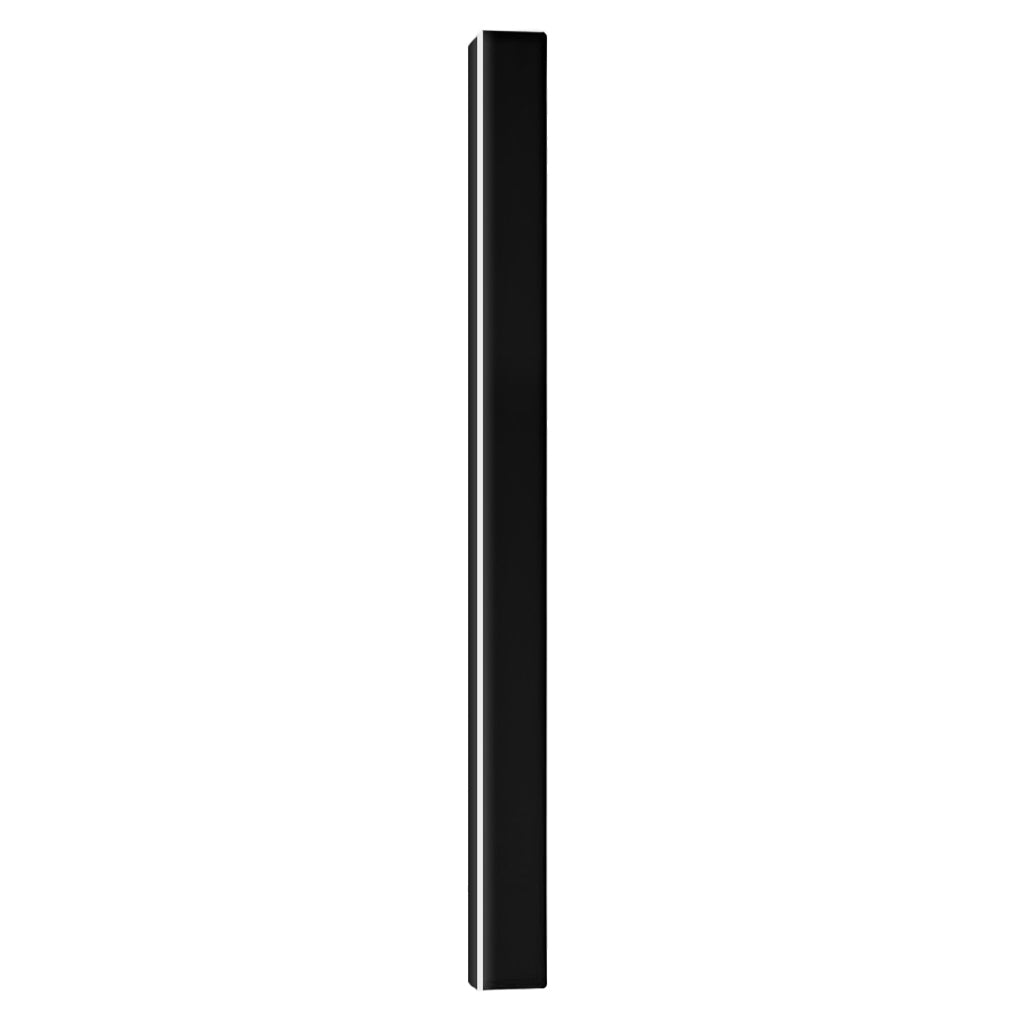 Modern Black Linear LED Outdoor Wall Light — Casa Milano Weatherproof Exterior Sconce for Front Door & Garden
