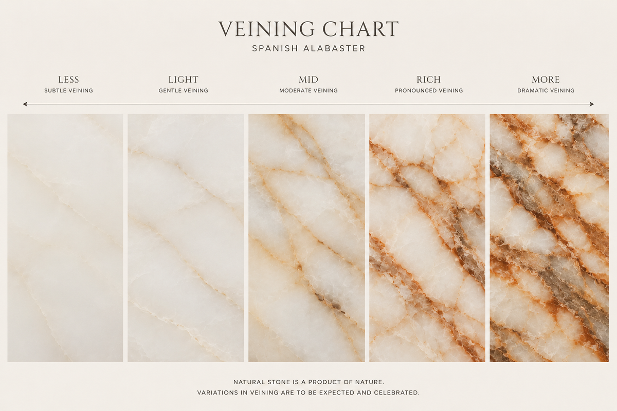 Rectangular Alabaster Chandelier, IP65 Linear Island Light