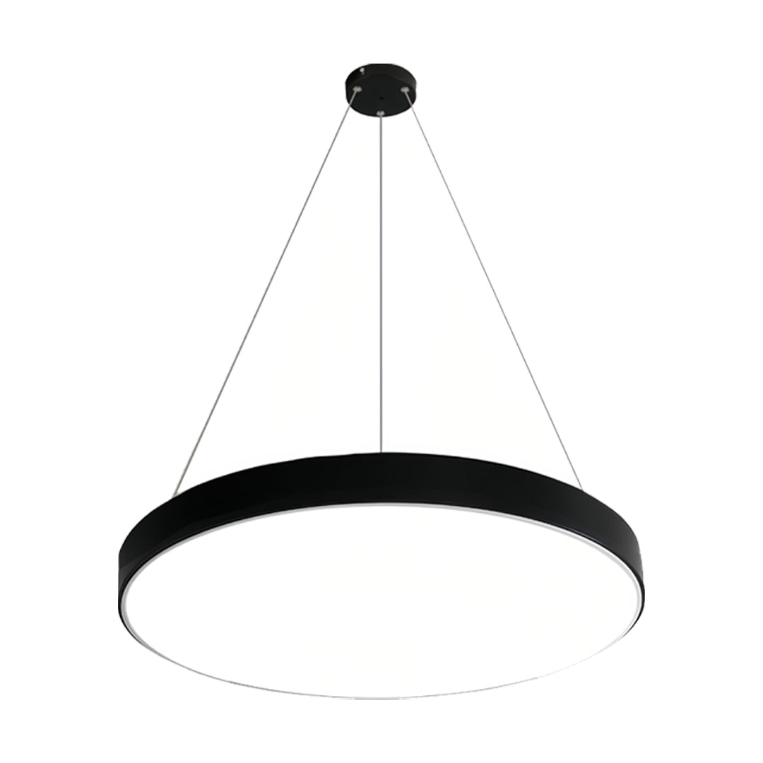 Round LED Ring Pendant Light, Modern Dimmable Ceiling Light