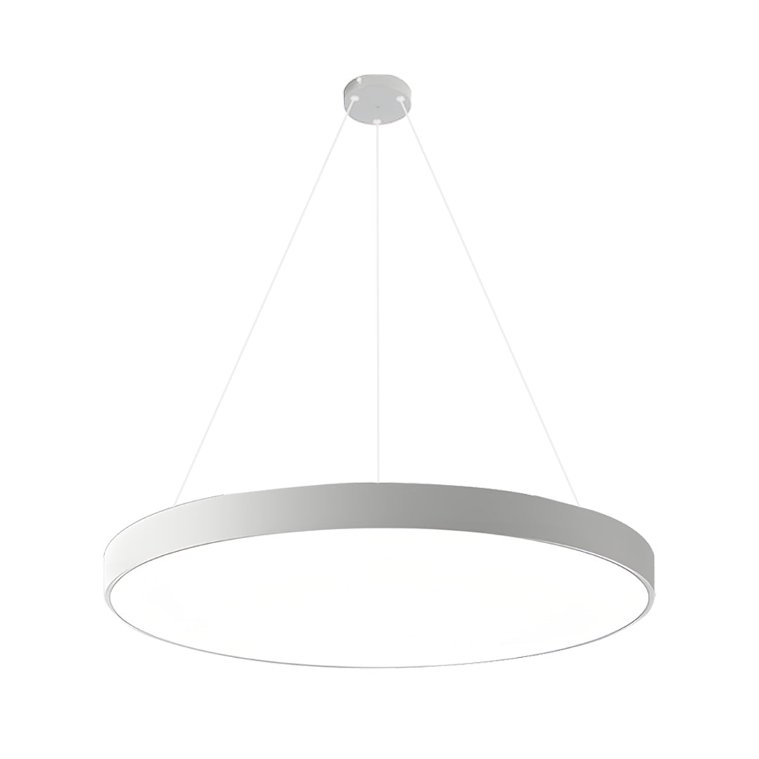 Round LED Ring Pendant Light, Modern Dimmable Ceiling Light