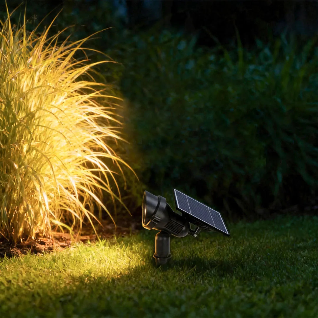 Solar Tree Uplight, Aluminium Landscape Spot Light