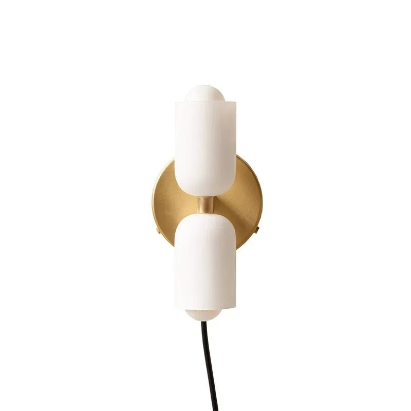 Bauhaus Double Wall Sconce, colorful Bauhaus wall lamp - view 26