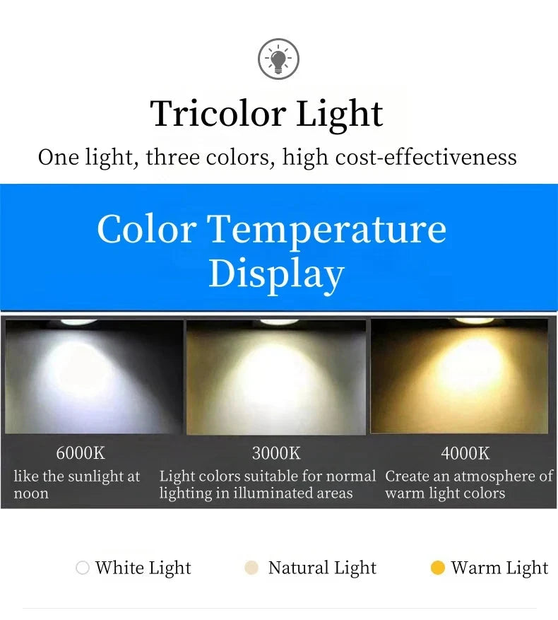 Wood petal cascade LED chandelier - tricolour 3000K 4000K 6000K light